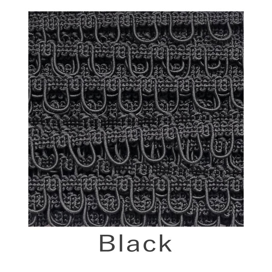 Nortexx Elasticated Button Looping Black