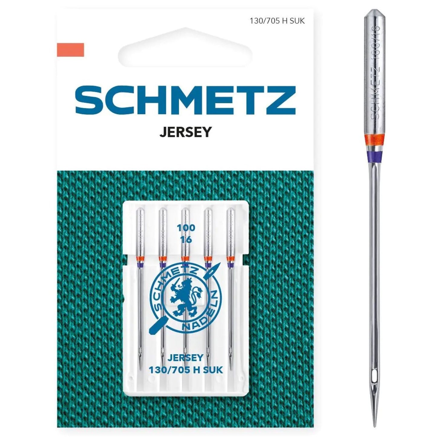 Schmetz Jersey Sewing Machine Needles Size 100