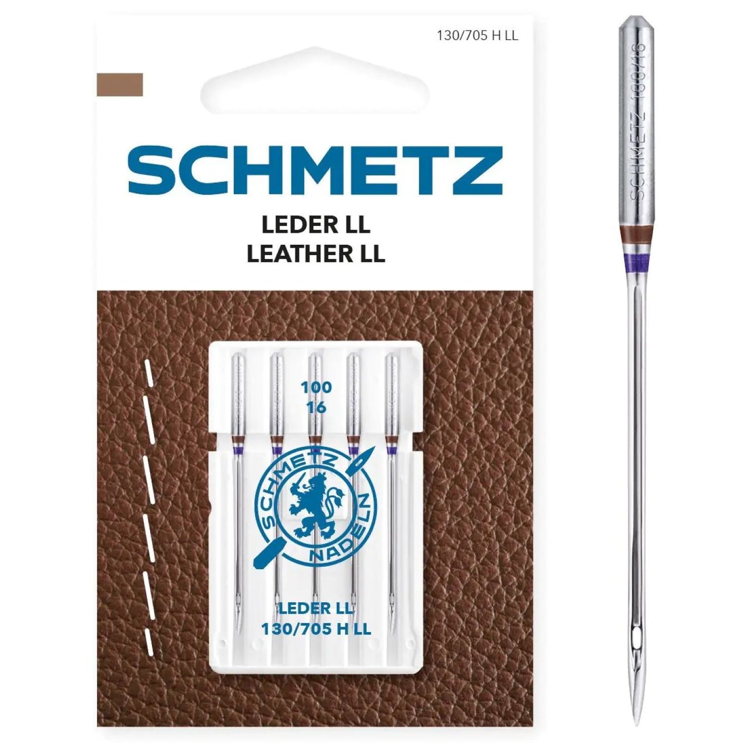 Schmetz Leather Sewing Machine Needles Size 100