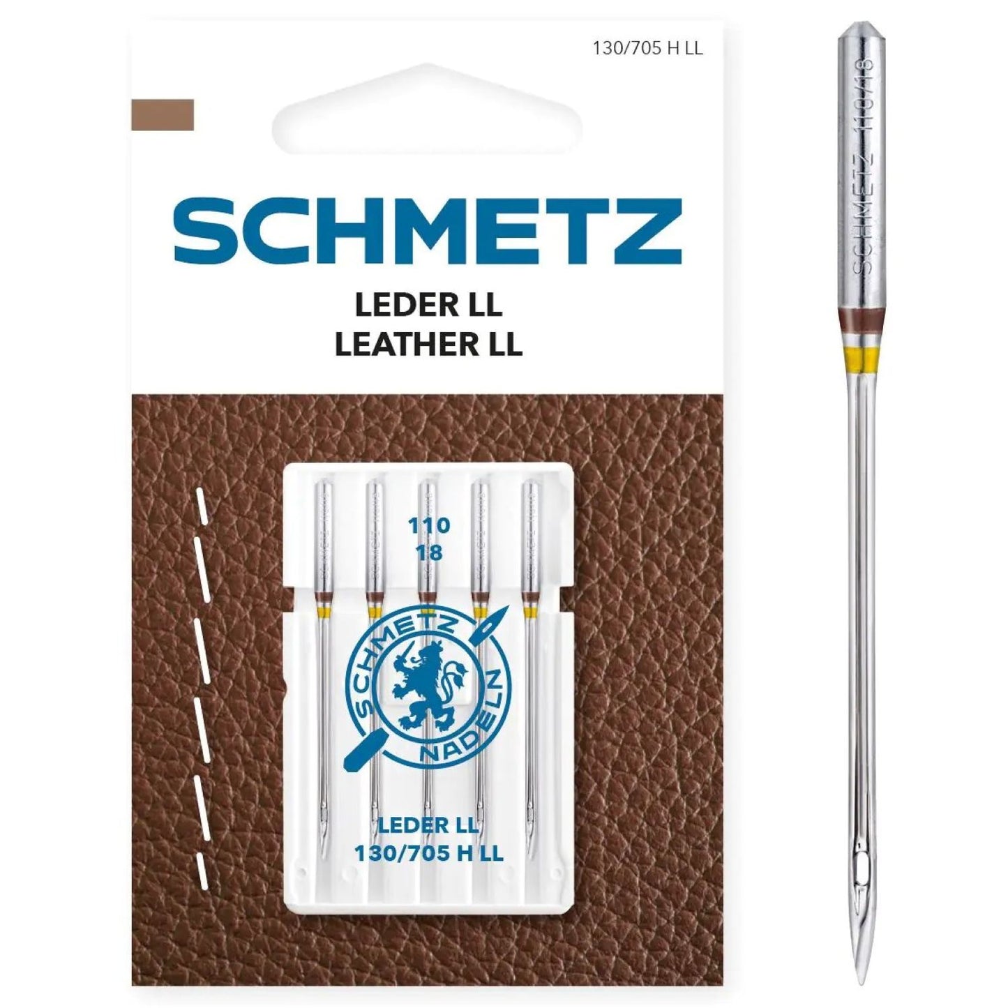 Schmetz Leather Sewing Machine Needles Size 110