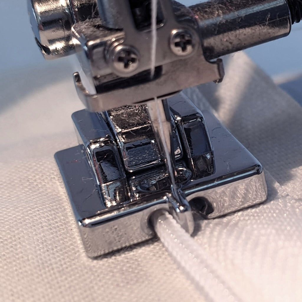 Concealed Zipper Foot Metal Snap On