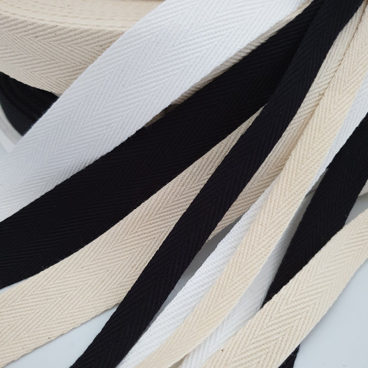 Cotton Webbing Herringbone