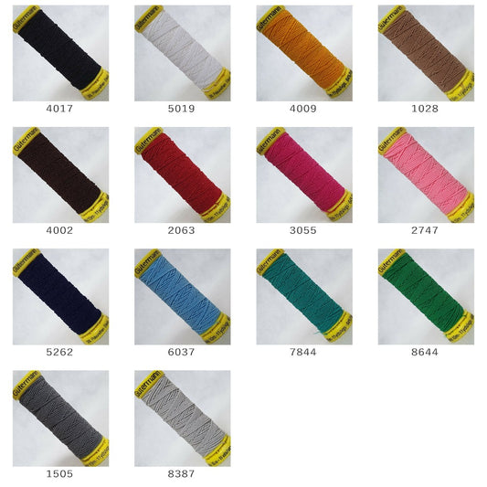 Gutermann Elastic Thread Shade Card