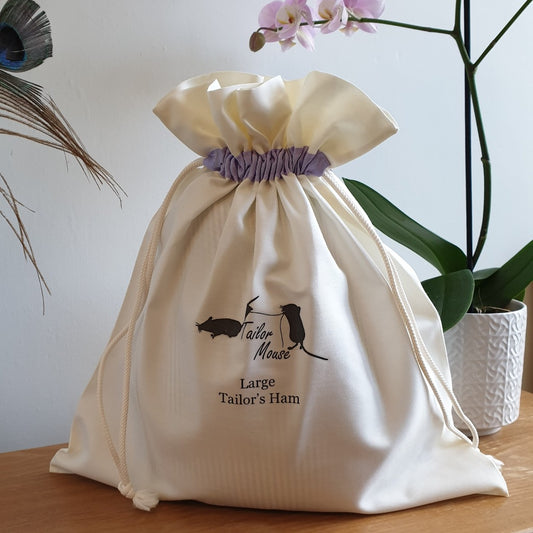 Large Tailor's Ham with Dust Bag