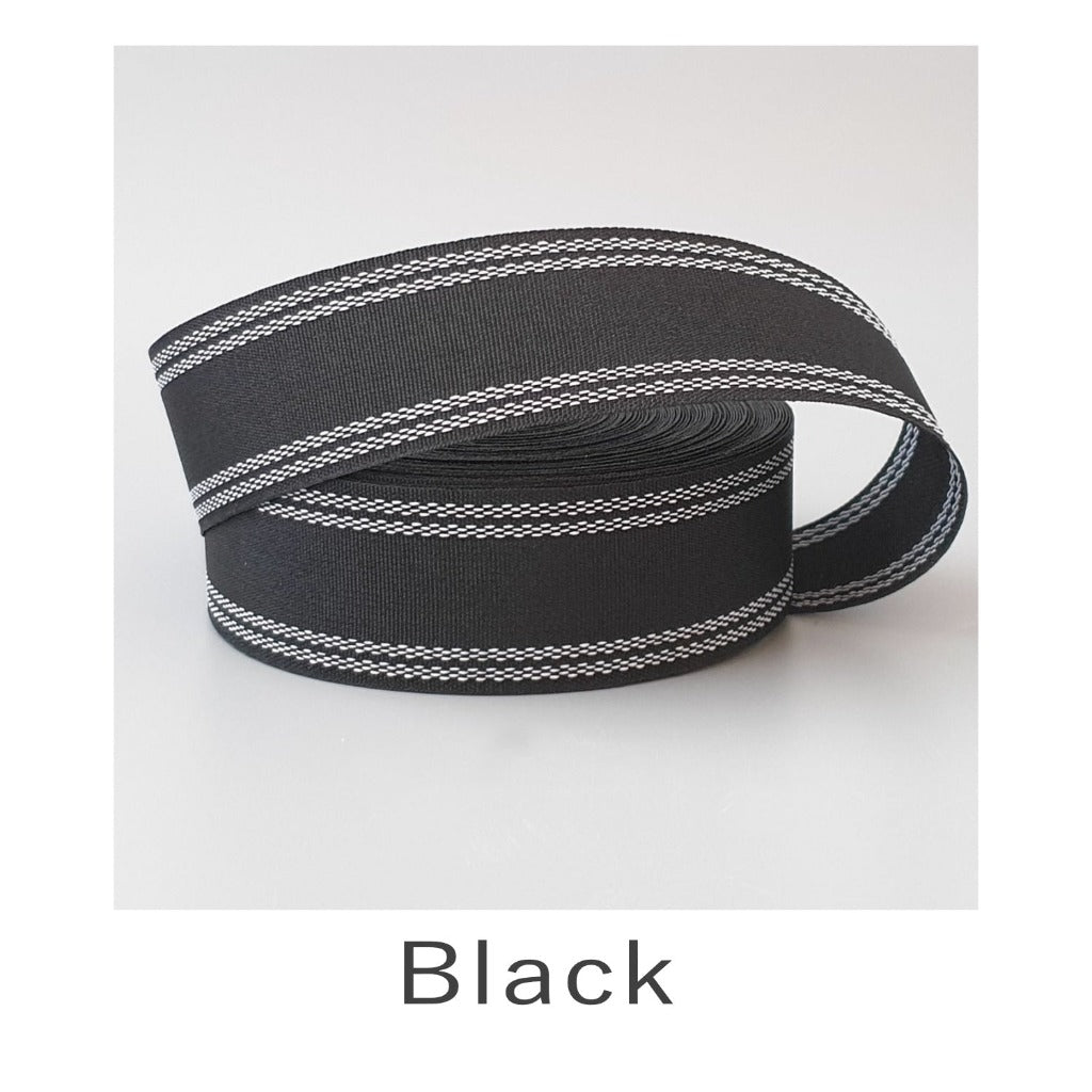 Petersham Tape, Black