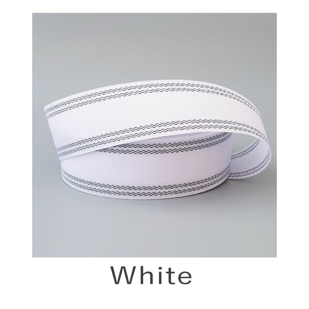 Petersham Tape, White