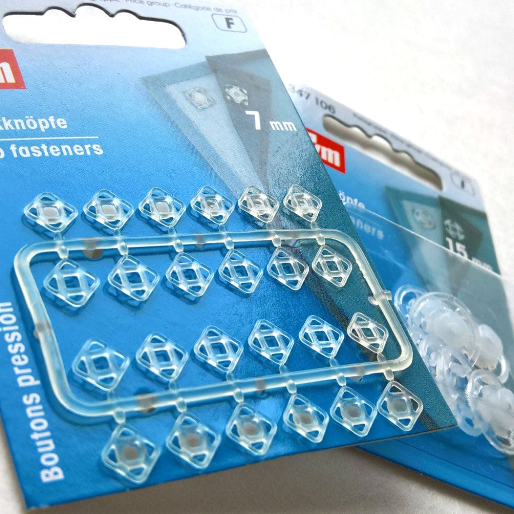 Prym Plastic Snap Fasteners Sew On