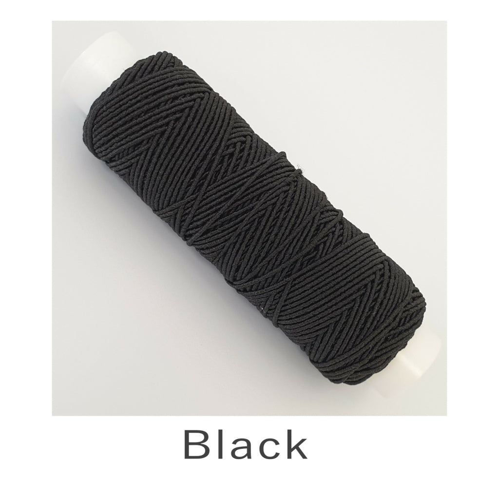 Shirring Elastic - Black