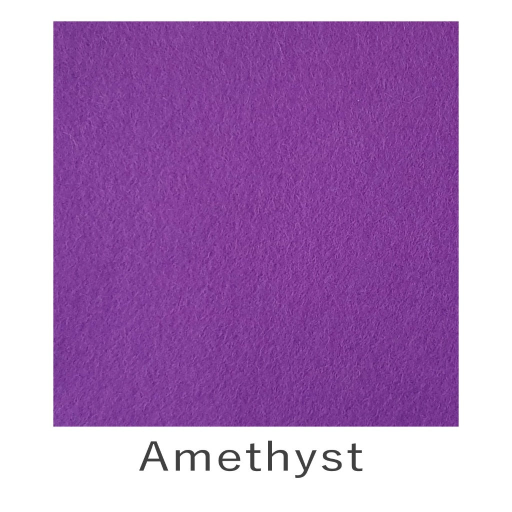 Wool Viscose Felt Amethyst
