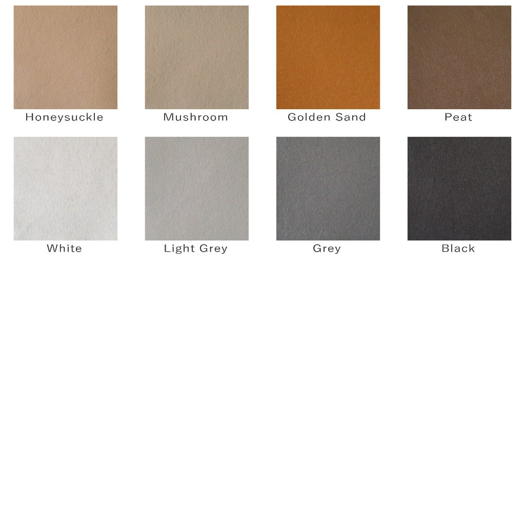 Wool Viscose Felt Brown Greys Shade Card