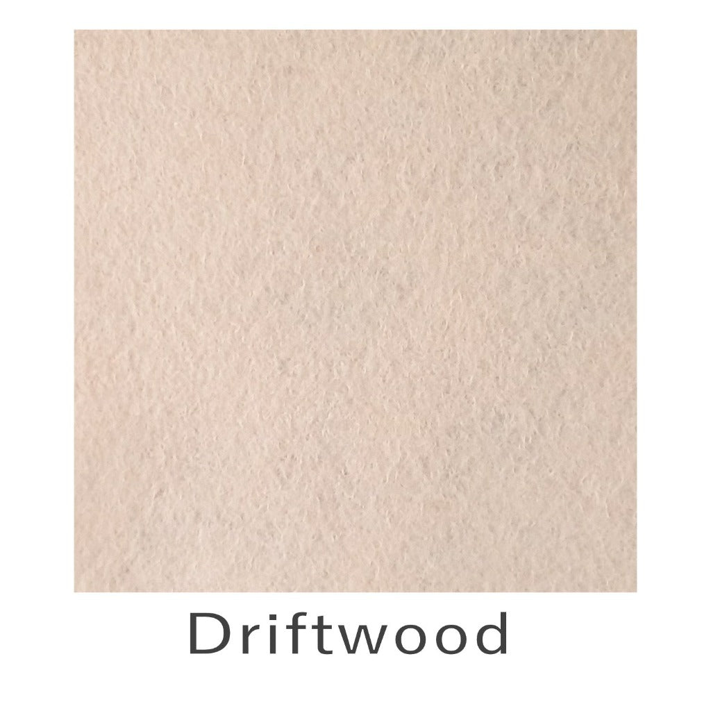 Wool Viscose Felt Driftwood