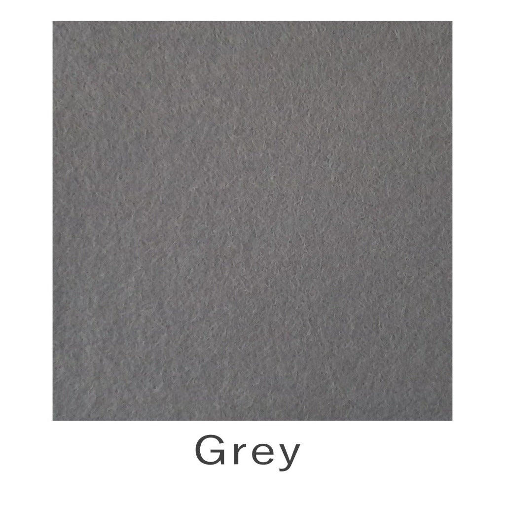 Wool Viscose Felt Grey