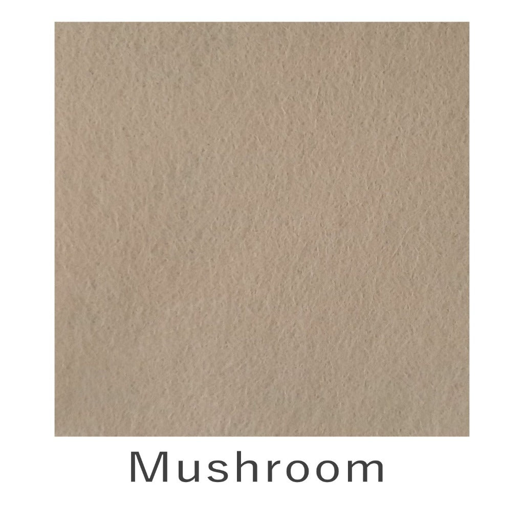 Wool Viscose Felt Mushroom