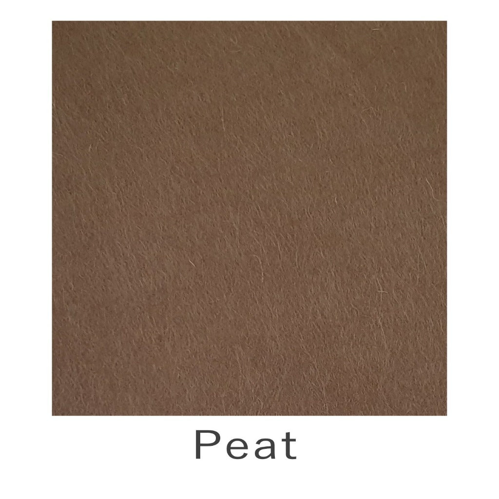 Wool Viscose Felt Peat
