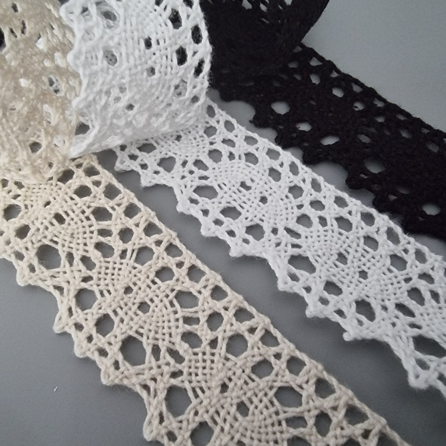 30mm Cotton Lace Trim