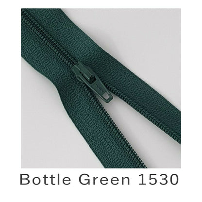 Closed End Zip Bottle Green 1530