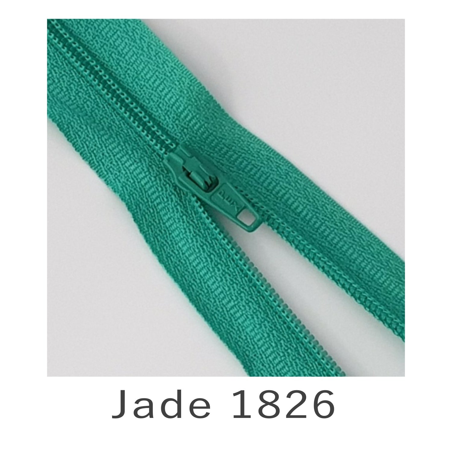 Closed End Zip Jade 1826