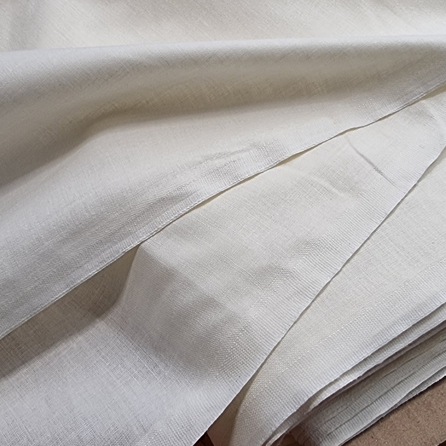 Curtain Lining Plain Polyester Cotton 135cm Wide