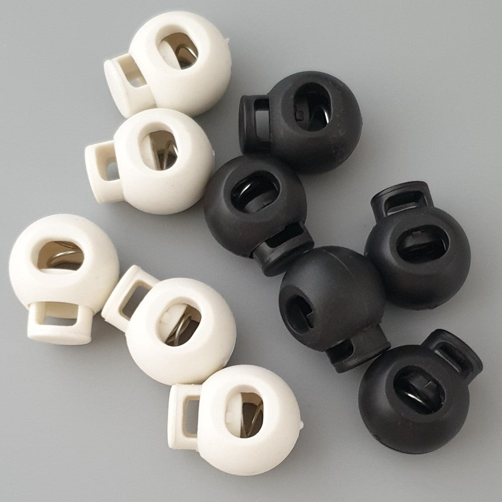 Round Cord Lock Single Hole Spring Loaded Toggle – Tailor Mouse Ltd