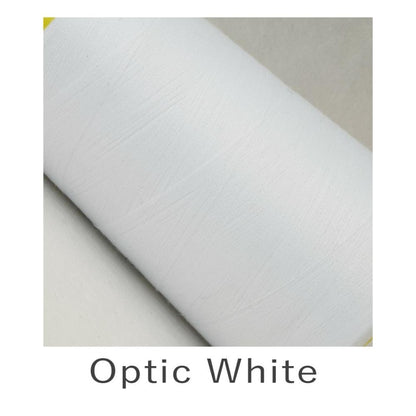 120 Overlocking Thread Optic White