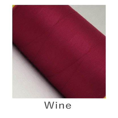 120 Overlocking Thread Wine