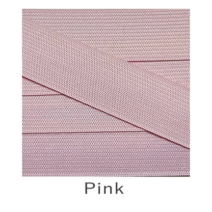 25mm Coloured Knitted Elastic - Pink