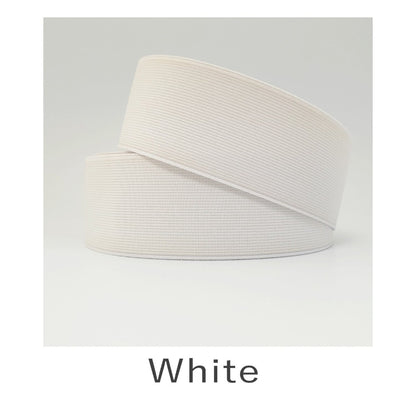 50mm Belting Elastic Heavy Duty Woven Elastic- White