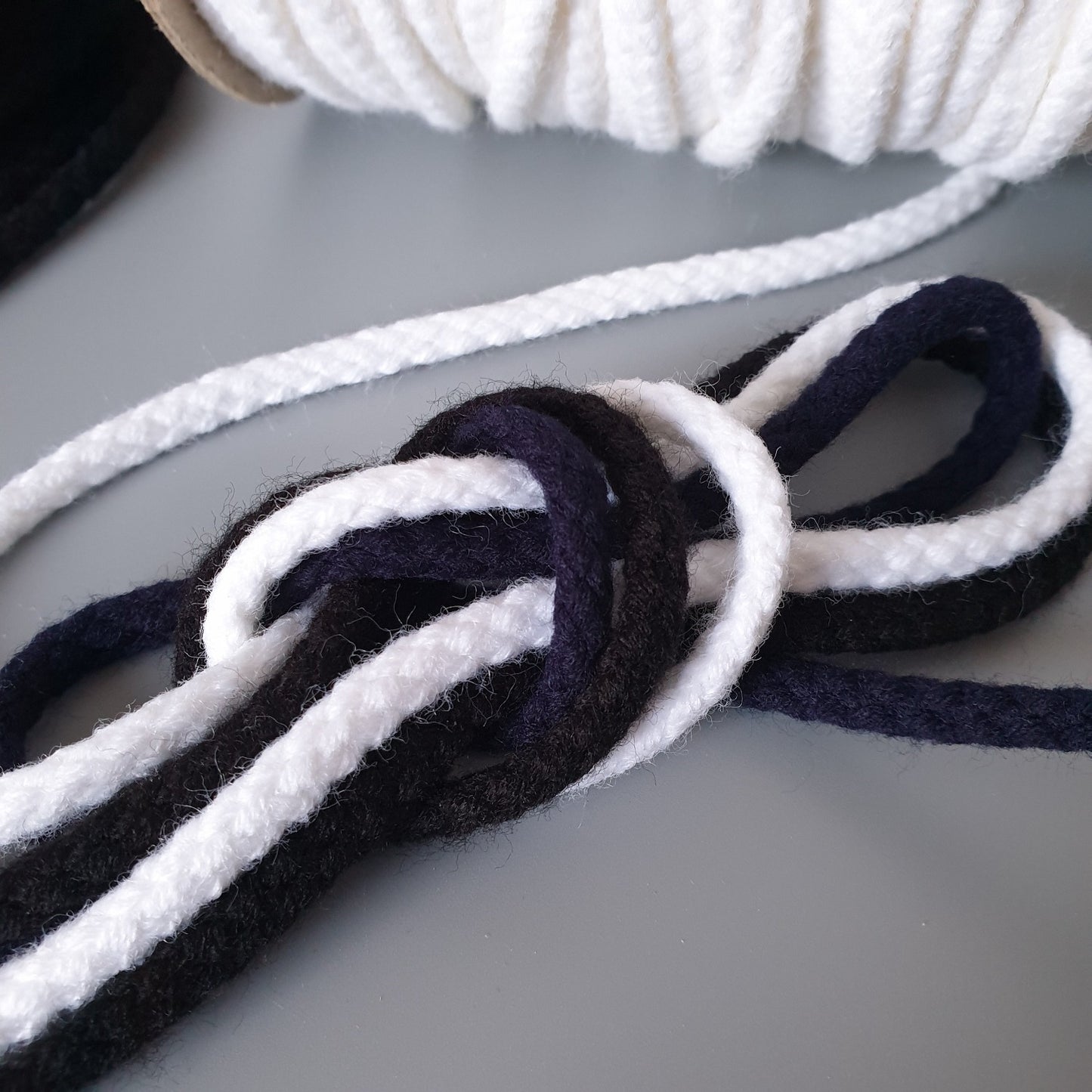 5mm Braided Drawstring Cord