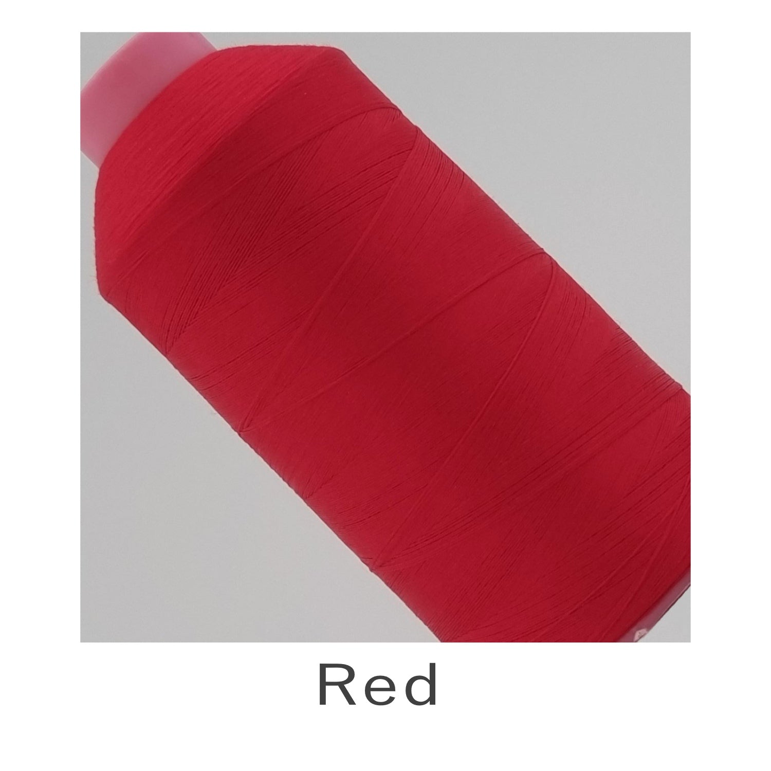 80 Bulked Polyester Thread Red