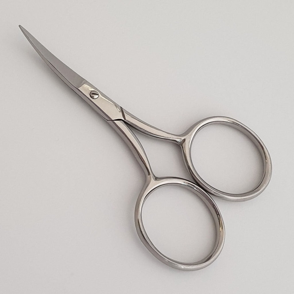 Curved Embroidery Scissors Fine Point Wide Bow 9cm (3 ½