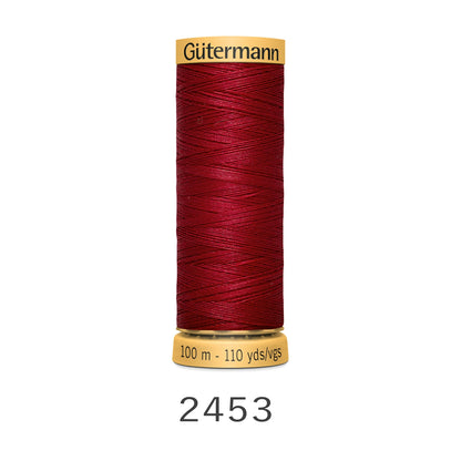 Gutermann Natural Cotton Thread 100m 2453