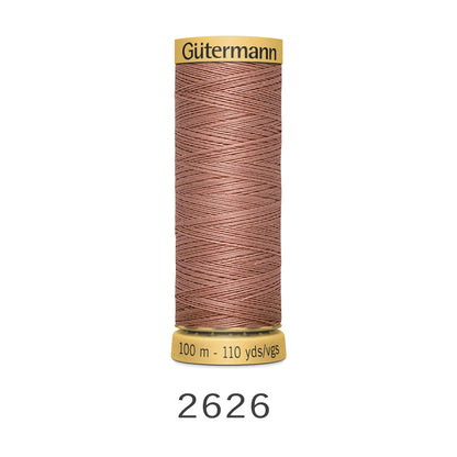 Gutermann Natural Cotton Thread 100m 2626