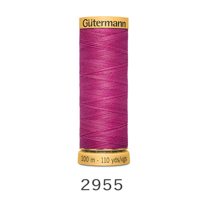 Gutermann Natural Cotton Thread 100m 2955