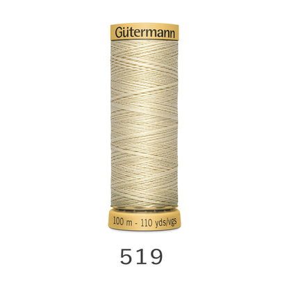 Gutermann Natural Cotton Thread 100m 519