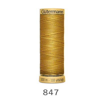 Gutermann Natural Cotton Thread 100m 847