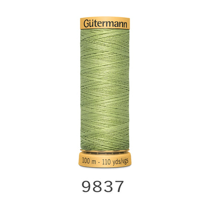 Gutermann Natural Cotton Thread 100m 9837