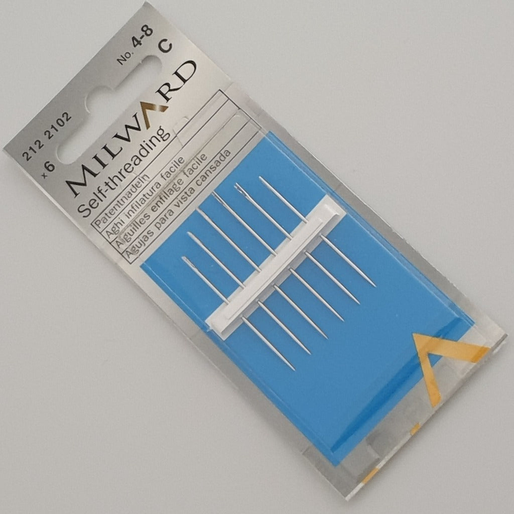 Self Threading Milward Self-Threading Easy Thread Hand Sewing Needles – Tailor Mouse Ltd