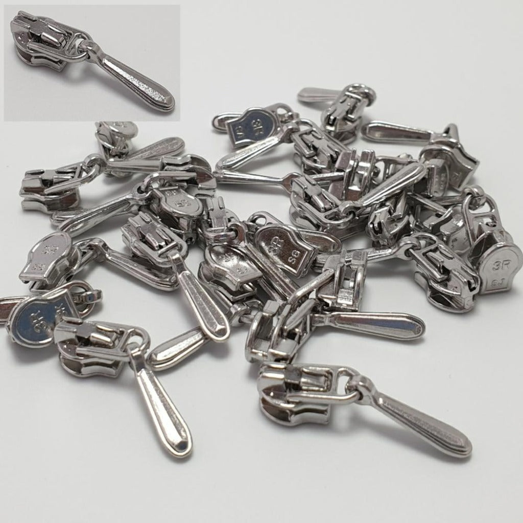 Reverse Zip Slider, No.3 Reverse Coil Slider – Tailor Mouse Ltd