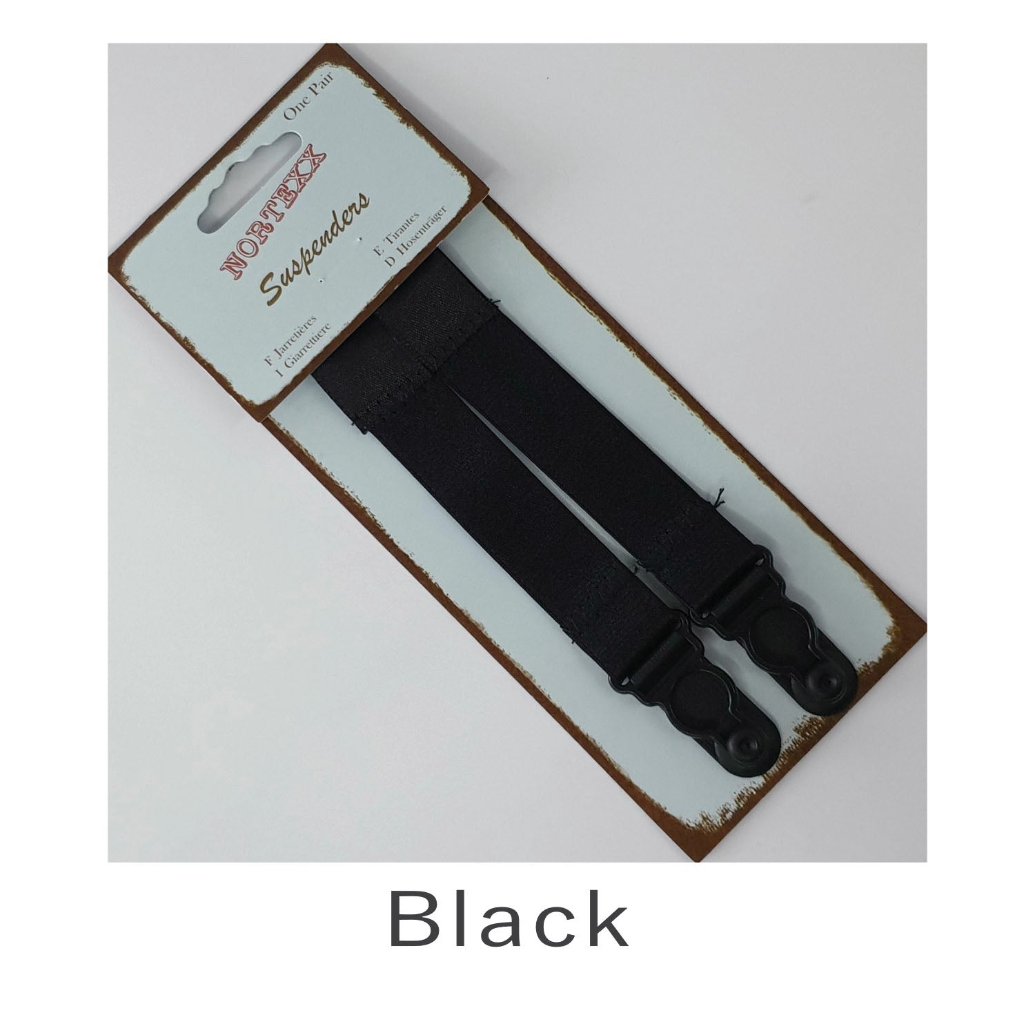 Nortexx Suspenders 19mm Black