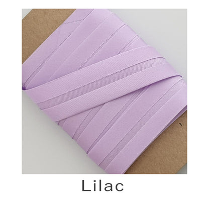 Acetate Satin Bias Binding Lilac