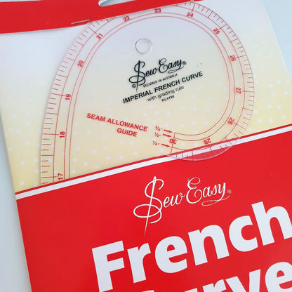 Sew Easy French Curve Ruler Imperial